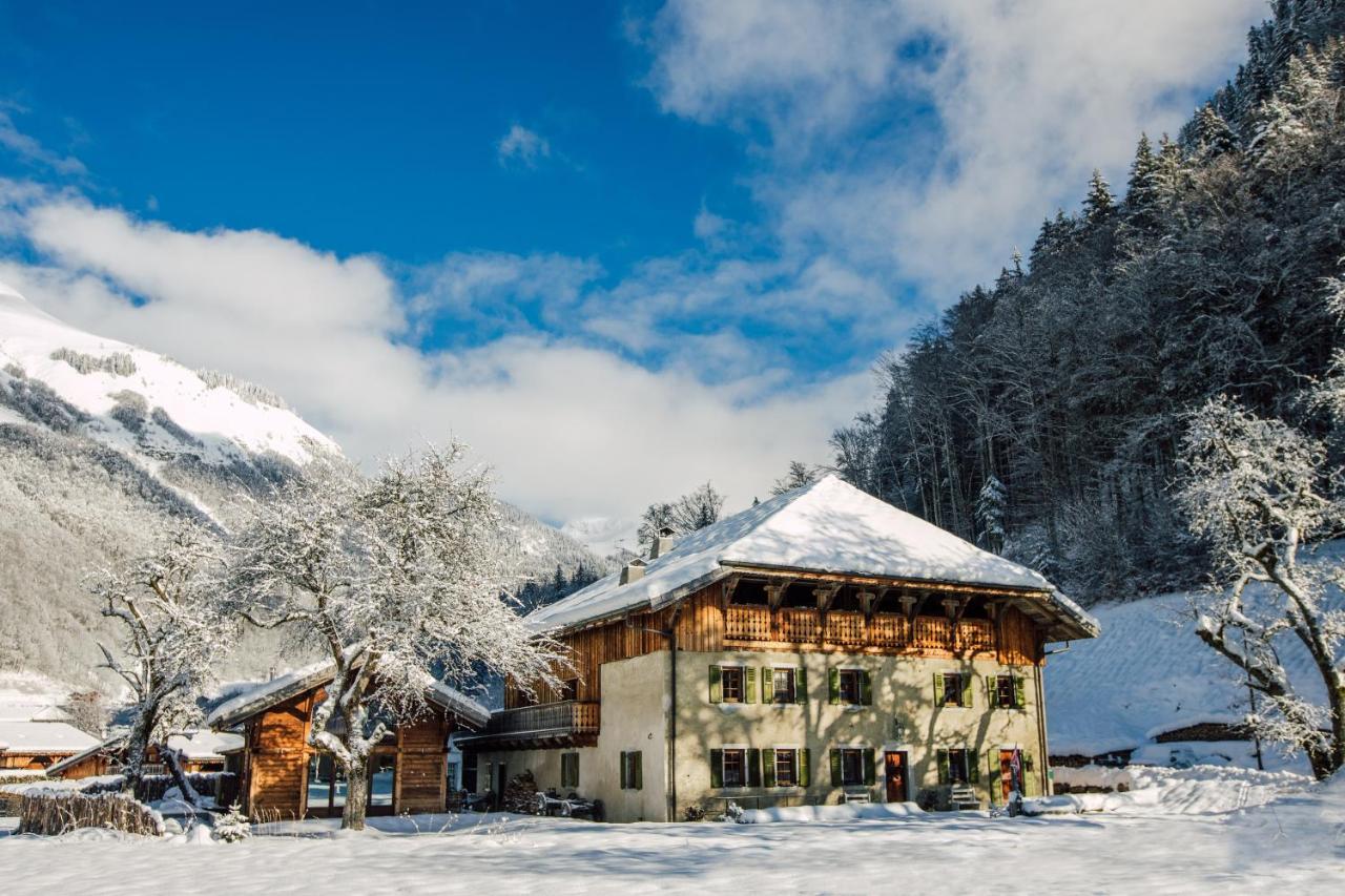 La Ferme Du Lac Vert Montriond Bagian luar foto
