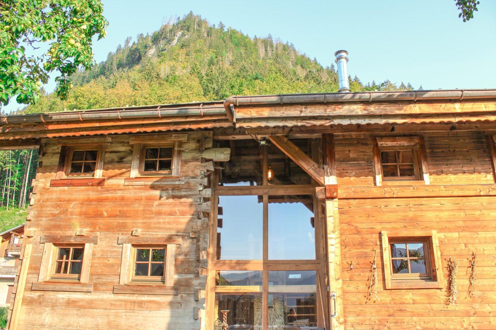 La Ferme Du Lac Vert Montriond Bagian luar foto